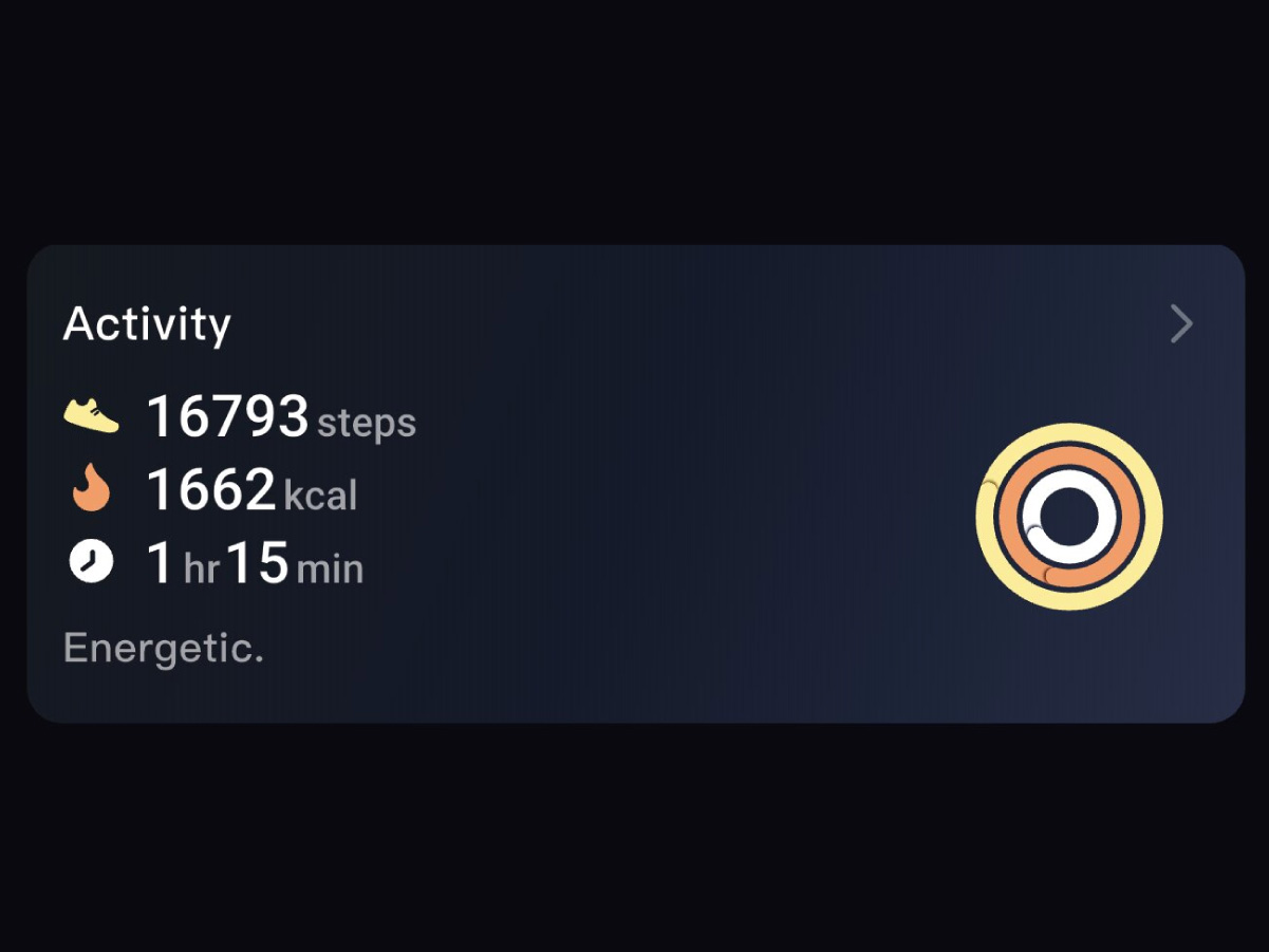 16.793 pasos en un solo día de conferencia