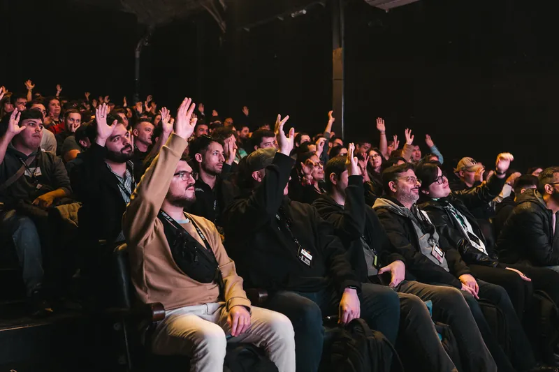 Público en una charla, Nerdearla 2025